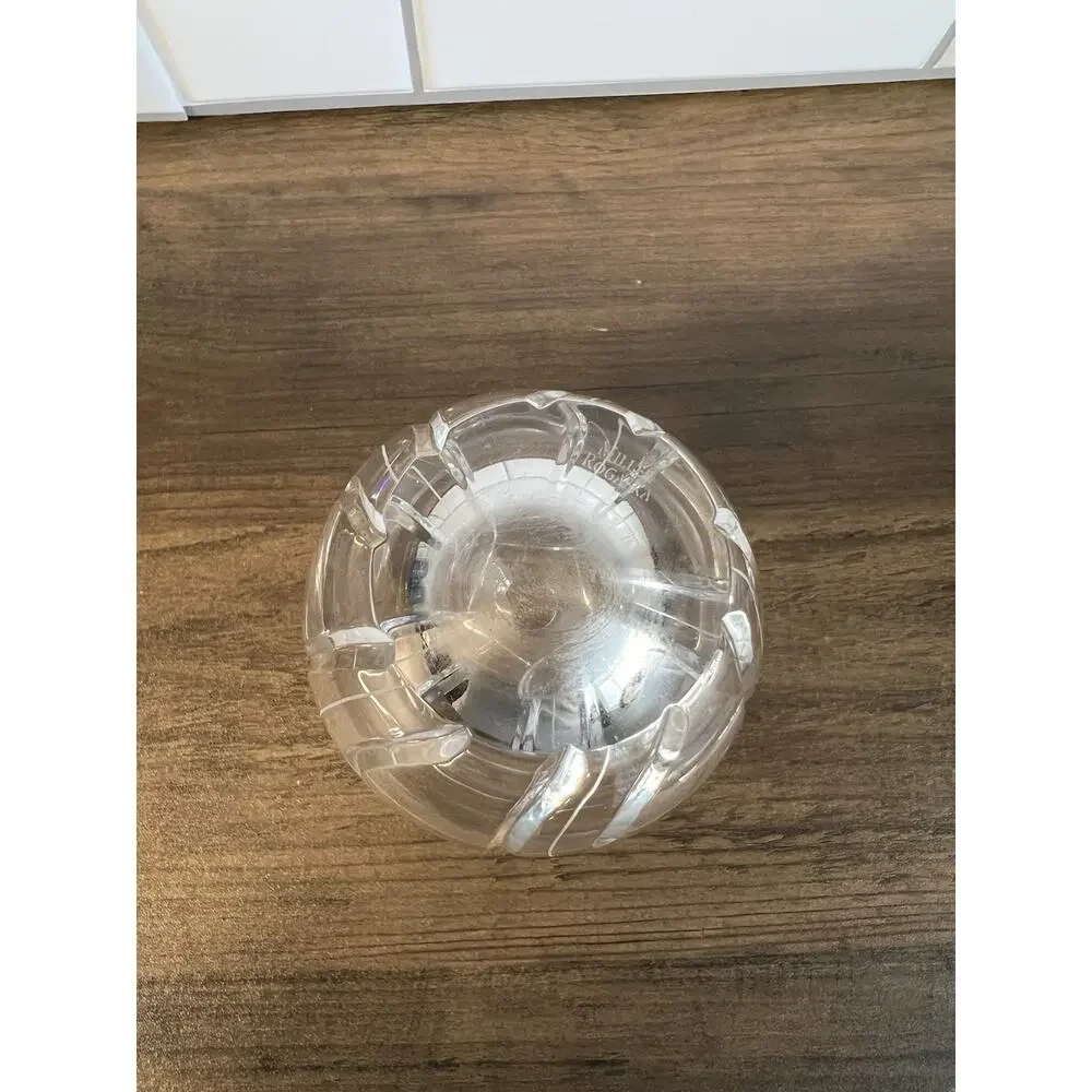 Miller Rogaska Signed Lead Crystal Maestro Vase, 5
